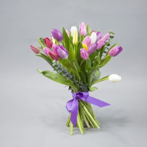 Rainbow Petal Bouquet