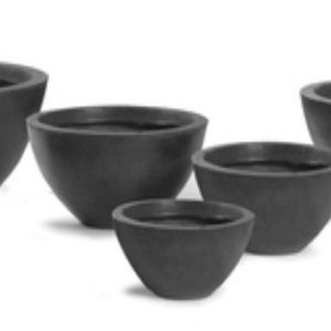 26733 (S5)  Clayfiber Bowl Low Anthra