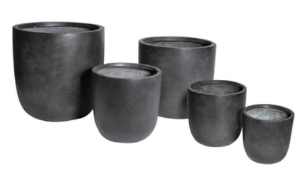 26850 (S5)  Clayfiber Eggpot Anthra