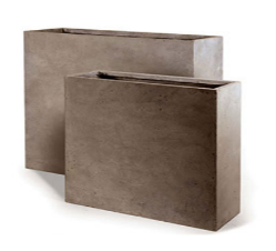 12219 (S2)  Terrace partition Taupe